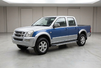 Isuzu D-Max 2002-2011 Side Steps Duru (2007-2012, 2 pcs, Aluminum) photo 1