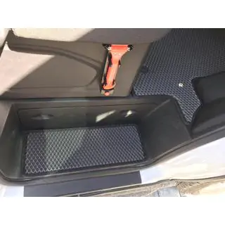 EVA Door Sill Mats (3 pcs, black)
