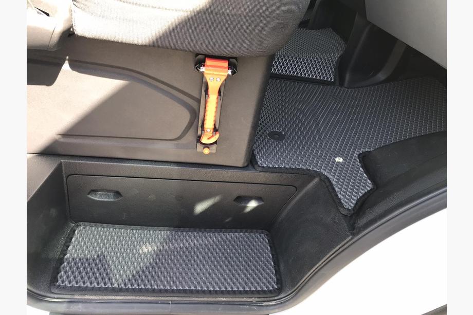 Ford Transit 2014- EVA Door Sill Mats (3 pcs, black) Photo 5