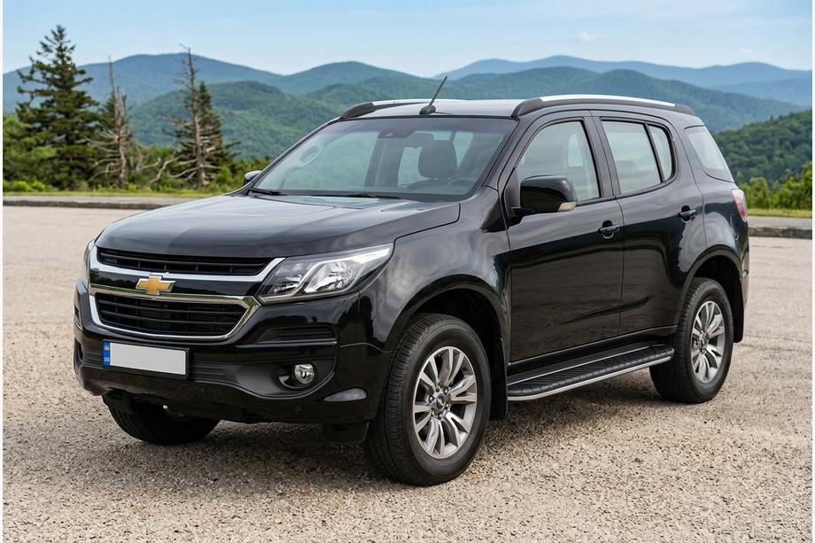 Chevrolet Trailblazer 2012-2019 Side Steps Duru (2 pcs, Aluminum) Image
