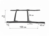 GreatWall Haval/Hover H3 2005-2013 OEM Roof Rails photo 4