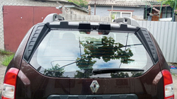 Dacia Duster 2008-2018 3-Piece Spoiler (ABS) V-1 photo 3