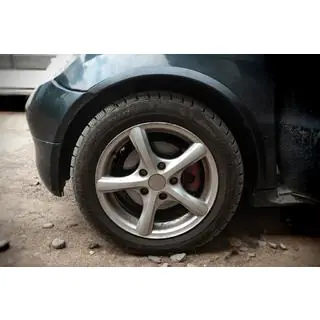 Fender flares (4 pcs, black, ABS plastic)