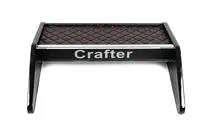 Volkswagen Crafter 2006-2016 Dashboard Shelf (Black with Red Stitching) photo 3