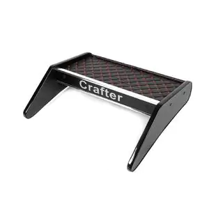 Dashboard Shelf (Black with Red Stitching) photo 1