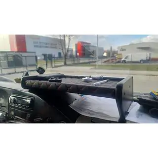 Dashboard Shelf (Black with Red Stitching) photo 1