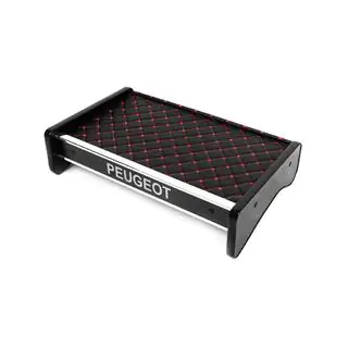Dashboard Shelf (Black with Red Stitching) photo 1