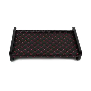 Dashboard Shelf (Black with Red Stitching) photo 4