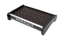 Renault Master 1998-2010 Dashboard Shelf (Black with Red Stitching) photo 1