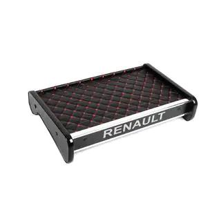 Dashboard Shelf (Black with Red Stitching) photo 2