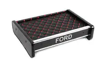 Ford Transit 1991-2000 Dashboard Shelf (Black with Red Stitching) photo 3