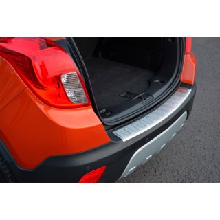 Rear bumper protector OmsaLine (2012-2016, stainless steel) photo 1