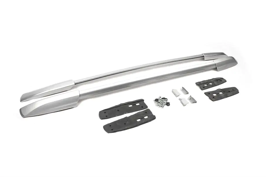 Toyota Highlander 2008-2013 OEM Gray Roof Rails (Aluminum) Photo 4
