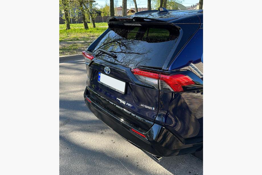 Toyota Rav 4 2019–2025 Rear Spoiler (Black) Photo 4