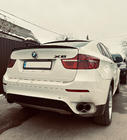 BMW X6 E71 2008–2014 Lip Spoiler (1234 Upgrade, Black) photo 1