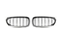BMW 5 Series F10/F11 2010–2016 Kidney Grille (2 pcs, Chrome) photo 2