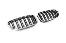 BMW 5 Series F10/F11 2010–2016 Kidney Grille (2 pcs, Chrome) photo 3