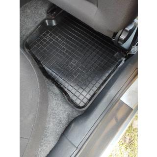 Rubber floor mats with edge (4 pcs, Polytep) photo 3