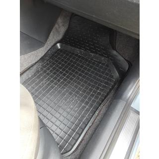 Rubber floor mats with edge (4 pcs, Polytep) photo 2
