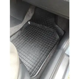 Rubber floor mats with edge (4 pcs, Polytep) photo 2