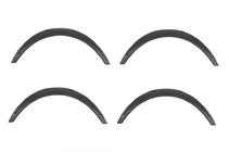Universal Fender Flares UNIV-032 (4 pcs, ABS plastic, black) photo 2
