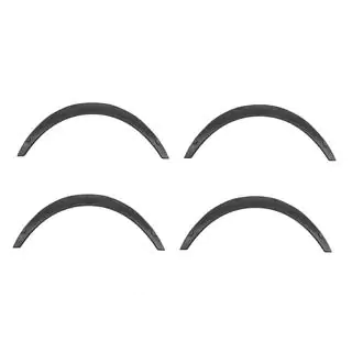 Universal Fender Flares UNIV-032 (4 pcs, ABS plastic, black) photo 2