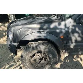 Universal Fender Flares UNIV-034 (4 pcs, ABS plastic, black) photo 3