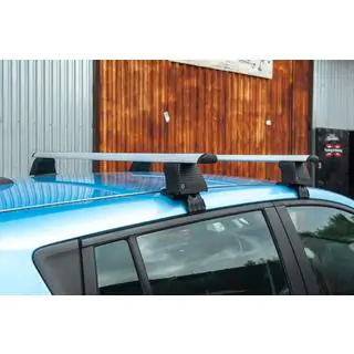 Roof rack for smooth roof (chrome, pair) photo 1