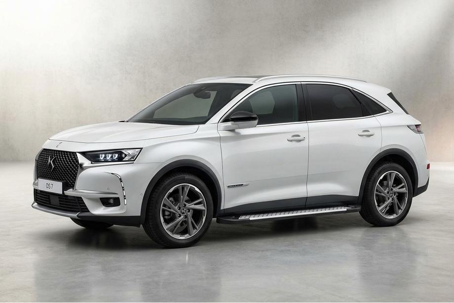 DS 7 Crossback 2017-2022 Side Steps Allmond Grey (2 pcs, Aluminum) Image