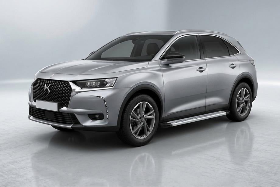 DS 7 Crossback 2017-2022 Side Steps Maya V2 (2 pcs, Aluminum) Image