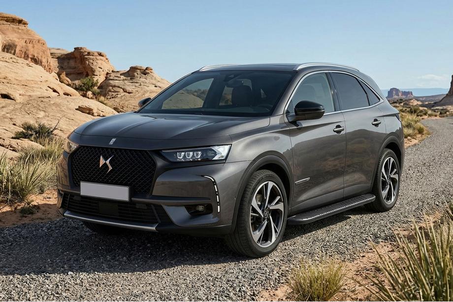 DS 7 Crossback 2017-2022 Side Steps Bosphorus Black (2 pcs, Aluminum) Image