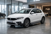 Fiat Tipo Cross 2021- Side Steps Duru (2 pcs, Aluminum) photo 1