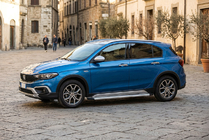 Fiat Tipo Cross 2021- Side Steps Maya V2 (2 pcs, Aluminum) photo 1