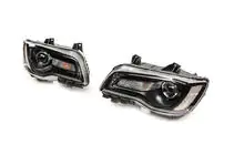 Chrysler C300 2011-2023 Front Headlights Black Edition (2 pcs) photo 3
