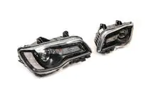 Chrysler C300 2011-2023 Front Headlights Black Edition (2 pcs) photo 4