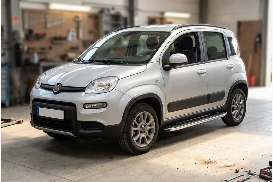 Fiat Panda 2011-2023 Side Steps Fullmond (2 pcs, Aluminum) Photo 1