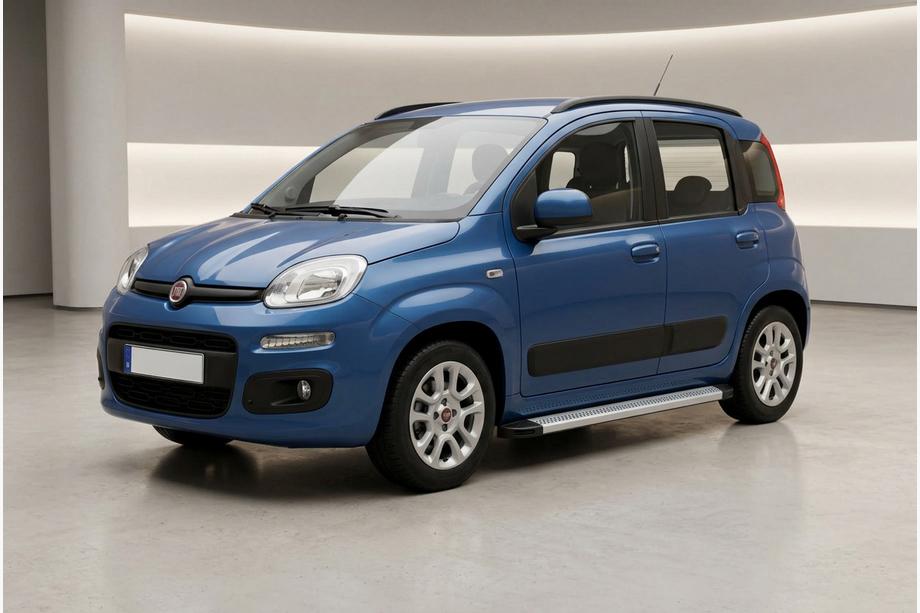 Fiat Panda 2011-2023 Side Steps Maya V2 (2 pcs, Aluminum) Photo 1