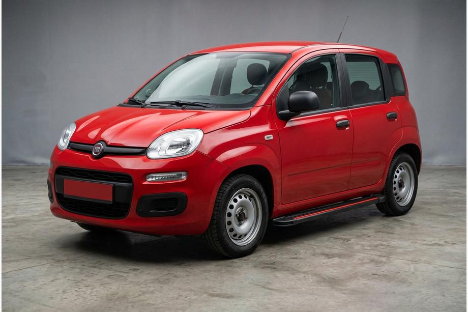 Fiat Panda 2011-2023 Side Steps Maya Red (2 pcs, Aluminum) Photo 1
