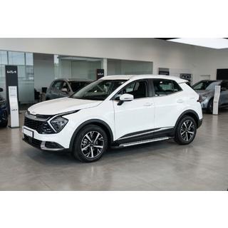 Side Steps Allmond Grey (2 pcs, Aluminum) Kia Sportage 2021- photo 1