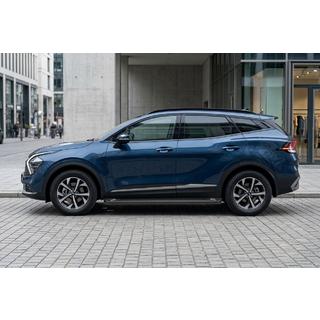 Side Steps Allmond Black (2 pcs, Aluminum) Kia Sportage 2021- photo 1