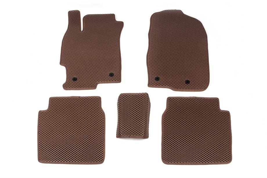 Mazda 6 2008-2012 EVA Floor Mats (brick red) Image