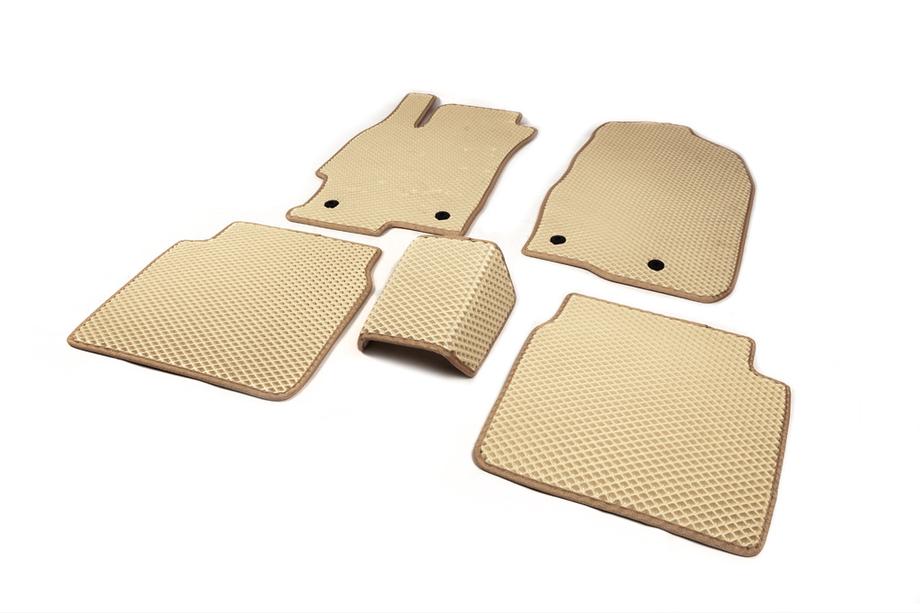 Mazda 6 2008-2012 EVA Floor Mats (Beige) Photo 2