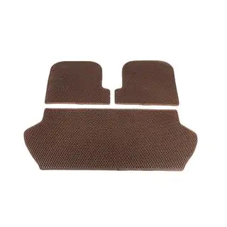 Trunk mat 3-piece (EVA, brick) Volvo XC90 2002-2014 photo 2