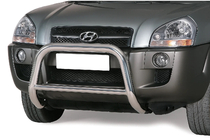 Hyundai Tucson JM 2004- Bull Bar Winbo V2 (Stainless Steel) photo 1