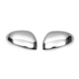 Mirror Covers (2 pcs, Stainless Steel) Mercedes C-class W206 2022- photo 2