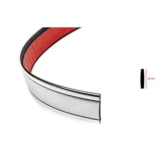 Chrome Trim by the Meter sal100 (1 Meter, 43 mm) photo 2