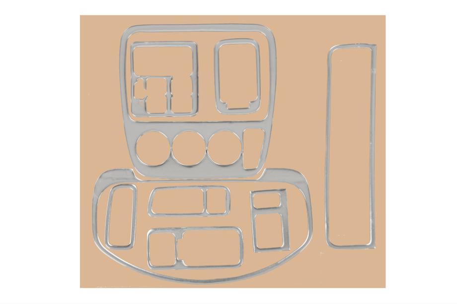 Honda CRV 1996-2001 Dashboard Trim (Aluminum) Image