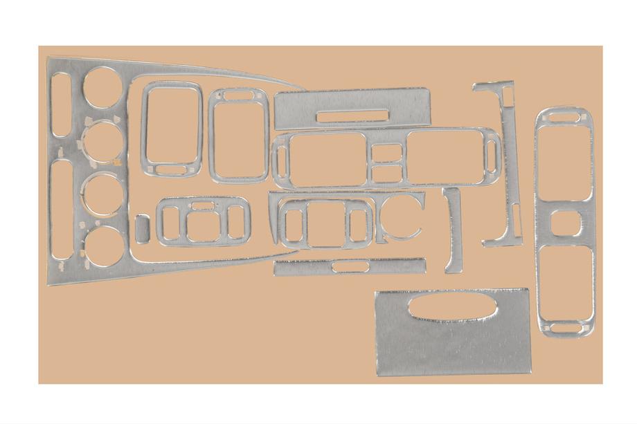 Toyota Corolla 1998-2002 Dashboard Trim 2000-2002 (Aluminum) Image