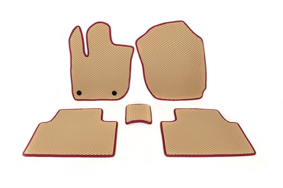 Dongfeng M-NV 2020- EVA Floor Mats (Beige) Image