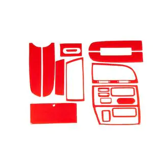 Dashboard Trim Covers (red)